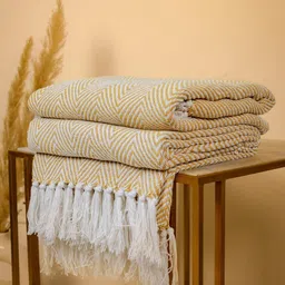 weavers hut Floral Single Throw for AC Room image 5