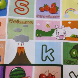 myosotis bloom Microfiber Baby Play Mat image 4