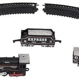 braintastic Smoke Train toy set with sound and music (Rail King Small) image 5