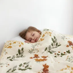 home stylish Floral Single Comforter for Heavy Winter image 2