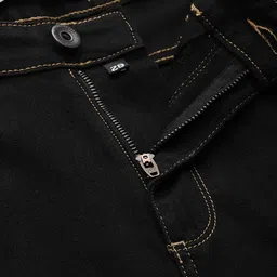 roadster Women Flared Mid Rise Black Jeans image 4