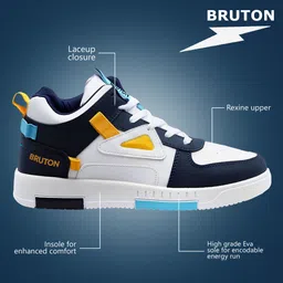 bruton Trendy & Stylish Casual Shoes Sneakers For Men image 3