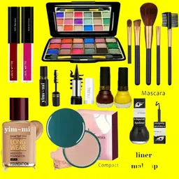 yim~mi Cosmetic Set for Everyday Glam – Lipsticks, Eyeshadows, Nail Polish & Foundation-picture-19