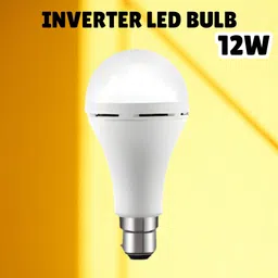 roar (Emergency Inverter Blub) charging 12W LED Bulb for Extended Lighting_Pack_1Y378 4 hrs Bulb Emergency Light image 1