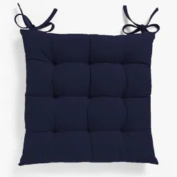 angel mommy Cotton Single Chair Cushion Cotton Solid Chair Pad Pack of 1-picture-48