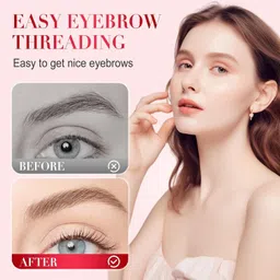 diversa Eyebrow Trimming Scissors with Protective Comb 2-in-1, Stainless Steel Blades Scissors image 3