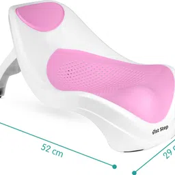 1st step Portable Baby Bather/Bath Seat With Anti-Skid Base Baby Bath Seat image 4