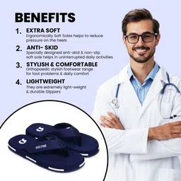 doctor extra soft Men Flip Flops image 2