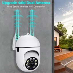 OSQD 4MP CCTV Camera | Wireless WiFi Connection | Two-Way Audio Security Camera image 2