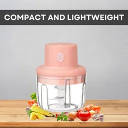 totthar Electric Rechargeable Chopper for Kitchen TTCH56 Electric Vegetable & Fruit Chopper-picture-14
