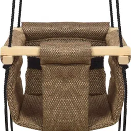 boffle Cloth Fabric and Wooden Hanging Swing for Babies, Hanging swing Birthday Gift Swings-picture-18