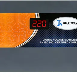 blue trax Mainline Copper Table Top Automatic Multipurpose 3 KVA, 2400W, 90V-280V Voltage Stabilizer-picture-35