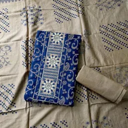 meghdoot textiles Unstitched Pure Cotton Salwar Suit Material Embroidered, Printed image 5