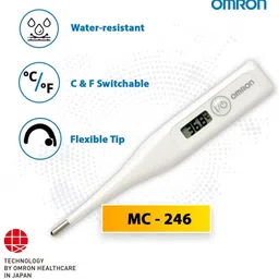 OMRON Digital Thermometer MC-246, Professional Accuracy Thermometer image 2