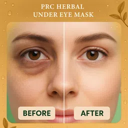 prc herbal Herbal Under Eye Mask - Gold Hydration & Anti-Wrinkle Treatment (Pack of 1) image 2