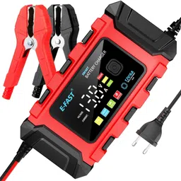 rehtrad Fully Auto Car Battery Charger, Car Battery Charger Original for Most Battery Vehicle Tool Kit-picture-24