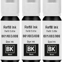 HRK AAA 001/003/008 Refill Ink for Ep L3110, L3250, L3252 L3115, L3116, L3101 Printer Black Ink Cartridge-image-68