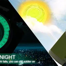 budwill Compass, Sportneer High Accuracy Waterproof Military Compass with Carrying Bag Compass image 3