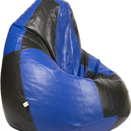 beanskart XXXL Bean Bag with Beans Teardrop Bean BagWith Bean Filling image 3