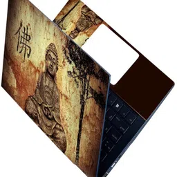 Skinny Full & Body Laptops Skin Bubble-Free HD Quality Sticker FBD_SK35_Budha Babble free Vinyl Laptop Decal 15.6-picture-26