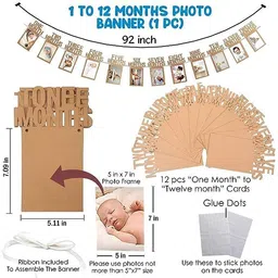 groovy dudz Solid First Birthday Decorations Balloon image 4