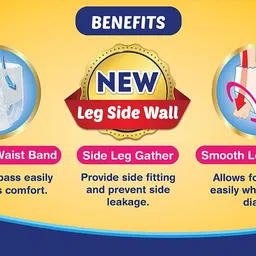 lifree Adult Diaper Medium Size Pant Style - M-40 Adult Diapers - M image 2