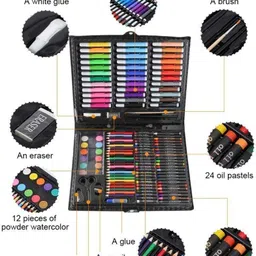 radhetax Deluxe art Set for kids | Drawing & Painting kit (150 Pcs Set) image 4