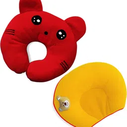 little buzz Polyester Fibre Baby Pillow Pack of 2 Animals image 1