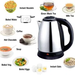 honbon 1.8 Litre1500 Watt Stainless Steel Electric Kettle for Making of Tea &Coffie 1Pc Electric Kettle image 5