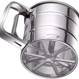 skybucket flour sifter is rust-resistant, easy to clean, and built to last for all Sieve-picture-27