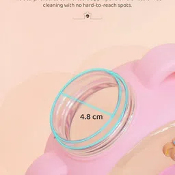 staranddaisy Baby Water Bottle / Sipper 700ml, Sippy Cup with Soft Silicone Straw, 6m+ image 3