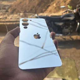 TWUAOP VIVO T4 LITE 5G MOBILE SKIN ACRYLIC SHEET MIRROR BACK PANNEL APPLE Mobile Skin image 3