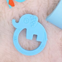 r for rabbit Tiny Bites Zoobie Baby Silicone Teether with Soft Edges and Choke-Free Design Teether-picture-40