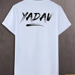 kfz Men Graphic Print Round Neck Polyester White T-Shirt image 2