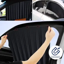 kichencraft Car Curtain 4 Pcs Set Car Curtain image 4