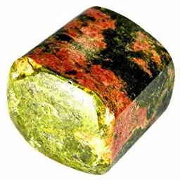 hoseki Unakite Epidote 135.6cts stone Regular Rectangular Crystal Stone-picture-12