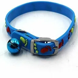 the dds store Adjustable Multiple Colors Cartoon Style Pet Dog Rubber Silicone Puppy Collar Dog & Cat Everyday Collar image 2