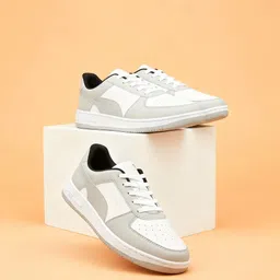 fashion foot wears Men's White Stylish Sneakers | Trendy Sports & Casual Shoes for Men Casuals For Men image 3