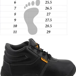 elecant Steel Toe PVC Safety Shoe image 5
