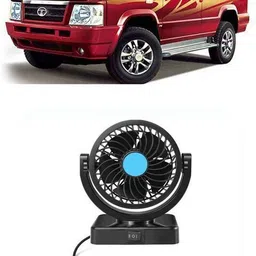 zplusacc DOUBLE Car Fan 12v 360 Head 2 Speed Optimization For UNIVESAL CAR FF-262 Car Interior Fan-picture-13