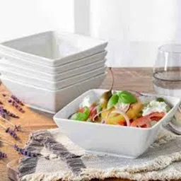 carnival Melamine Serving Bowl Melamine Lito Model(902) Beautyfull Serving Bowl/Veg Bowl Set 6 Pcs image 3