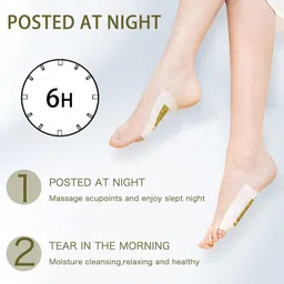 r a products 50pcs Foot Pain Relief Pad Toxins Remover BodyCleansing Adhesive Kit Patch image 5