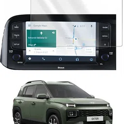 KACA Screen Guard for Company Fitted, Hyundai Exter S CNG (8 inch) Car Music System : Navigation : Android System : CarPlay (Glossy :1)-picture-23