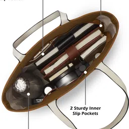 lavie Women Tan Tote image 4