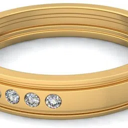 avsar AVR511YBR 14kt Cubic Zirconia Yellow Gold ring image 5