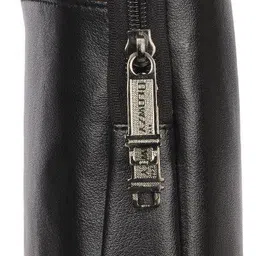 niavaa Men Black Messenger Bag image 3