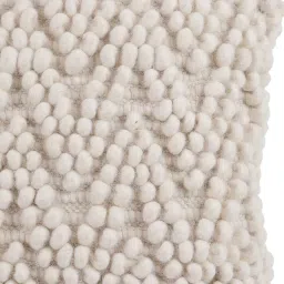 eyda Ivory Linen Textured 20x20 inches Cushion Covers (Pack of 2) image 3