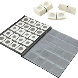 10cr Coin Storage Album with Coin Holder - Black (200 Pocket) Album-picture-18