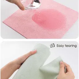 krishnatextiles UltraSoft CleanRoll Wet and Dry Microfiber Cleaning Cloth image 3