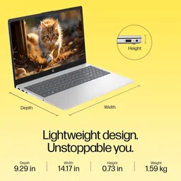 HP 15 (2024) AMD Ryzen 3 Quad Core 7320U - (8 GB/512 GB SSD/Windows 11 Home) 15-fc0500AU/15-fc0154AU Thin and Light Laptop image 2